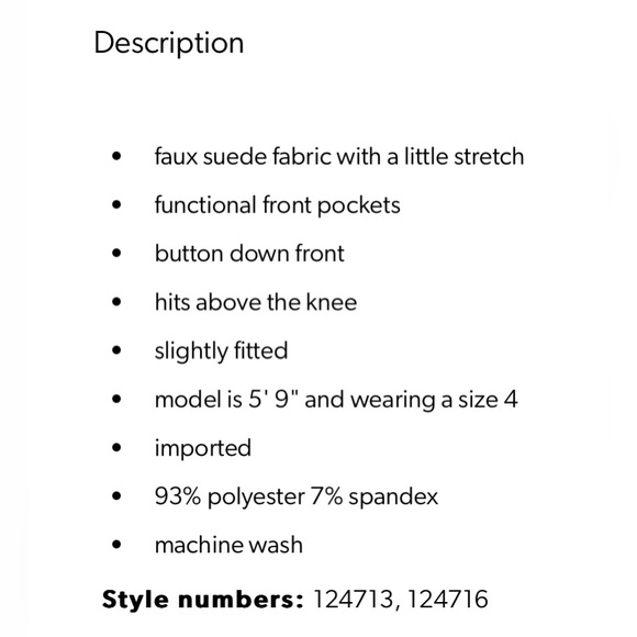 Maurice’s Faux Suede Button Down High Rise Skirt - Picture 10 of 10